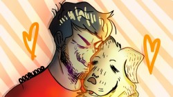 oddbuddo:Drew some @markiplier and chica gurl ! haha so accurate! right down to the permanently boop’d snoot :P