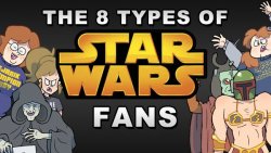 tastefullyoffensive:  The 8 Types of ‘Star Wars’ Fans [dorkly] 