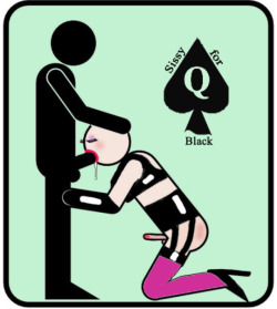 olderpantyboy:  sissy-stable:  Are you a Queen of Spades now ? Reblog so Black Bulls can find you !  I am a Queen of Spades…and proud! 