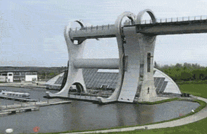 whovianpotterlocked:  kawinslow:  sentientcitizen:  zillah975:  deducecanoe:  neopetcemetery:  Falkirk Wheel - Falkirk Scotland  The Falkirk Wheel takes about as much energy as it would to boil about 8 kettles of water   What? WHAT? What? WHAAAT?  Wait