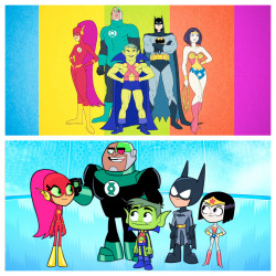 What the what? The Teen Titans live out their dreams as the Justice League! 