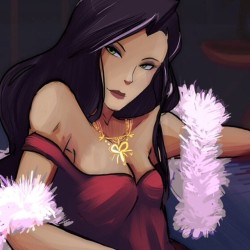 ceshira:  Preview to my next drawing. I’ll be posting it on Friday. #lok #legendofkorra #asami 