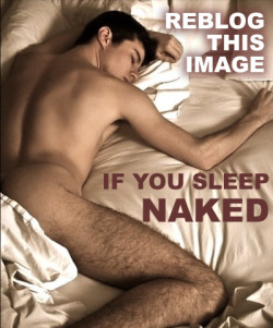hubuken:  I sleep naked