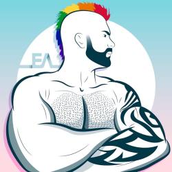 @jessemc7 #TheEdArt #EdArt #Illustration #Illustrator #Ilustracion #Draw #Drawing #Beard #Tattoos #Muscles #MuscleHunk #MuscleMacho #Ripped #Body #Hunk #Handsome #Sexy #SexyHunk #Macho #Muscular #Nipples #Chest #SexyBeard #SexyMacho #Abs #SixPack