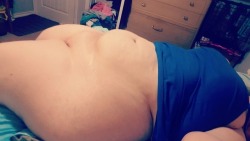 o-leigh-ander:  So, I should be doing laundry (as seen behind me in the photo) but I decided I wanted to do something else on this rainy day.  I have a FUPA (fat upper pussy area, pubic mound, if you want to get technical.) a lot of people think I mean