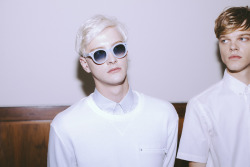 homme&ndash;models:  Benjamin Jarvis and Reid Rohling at Timo Weiland S/S 2015 by Sara Kerens