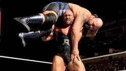 Big Show is holding onto to whatever he can grab at