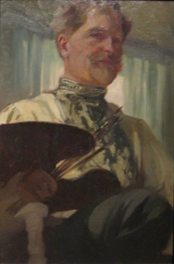 artist-mucha:  Self-portrait, 1907, Alphonse Mucha