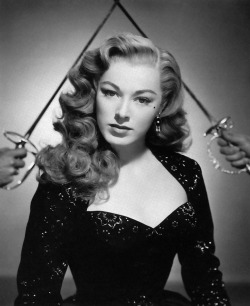 20th-century-man:  Eleanor Parker / publicity still for George Sidney’s Scaramouche (1952) 