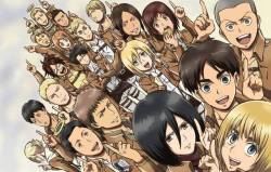snkmerchandise:  News: Shingeki no Kyojin Character Directory Original Release Date: August 9th, 2017Retail Price: 800 Yen Alongside the release of SnK tankobon volume 23 on August 9th, Kodansha Japan has announced a new official guidebook curated by
