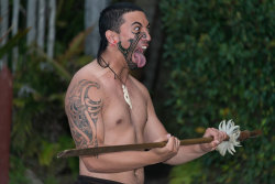 markshaiken:  maori villager on Flickr.