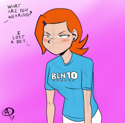 chillguydraws: Another discussion in Discord that gave me a funny idea. Poor Gwen. 