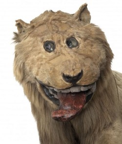 villiljos:  tofslan:  taxidermyextaordinaire:  In 1731, King Frederick I of Sweden gave a lion he had killed to a taxidermist who had never seen a lion before, and this was the result  This rubbish lion also has a facebook fanclub. Now you know.  #we