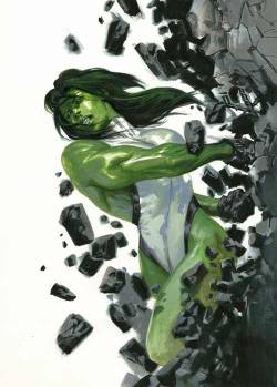 comicbookwomen:  She-Hulk by Gabriele Dell’Otto 