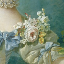 overdose-art:  Details from FranÃ§ois Boucherâ€™s Madame BergeretÂ (1776)