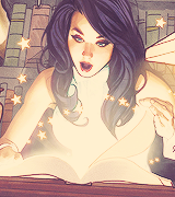 tanghulus:  Favourite comic book ladies: Zatanna Zatara↳  Easy, no. But possible. Because this is my territory. Spells, Hocus Pocus, demons. It’s meat and drink to me. 