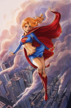 super-hero-center:  Supergirl Commission by Sabinerich