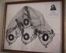Mary Todd Lincoln mourning veil.