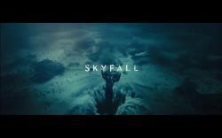 film-35mm:  Skyfall (2012)  Director: Sam Mendes  Starring: Daniel Craig, Judi Dench, Javier Bardem, Ralph Fiennes, Ben Whishaw