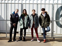 koreanxmodel:  Park Sungjin, Irene Kim, Jung Hoyeon and Jo Minho for Adidas Original Korea 2014