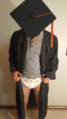 Finished with college, not finished with potty training