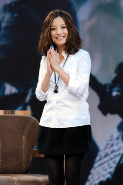Chinese actress Zhao Wei