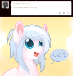 asksugarcloud:   .. What happened..?  Filly update 1/5 ( Changing the filly-transformation from two weeks to the next five updates, since I tend to take a while to update, sorry.. ; u; )  OMG. The cuteness is gonna kill me, I just know it @w@
