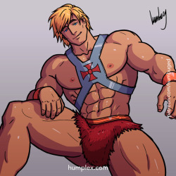 humplex:  He-Man, the Stud of the Universe!  This is January 2018 reward for Patrons.  Want to support the creation of new artworks? Click here to be my Patron.  Want to commission an artwork? Click here.
