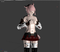 gwamp-sfm:  ohgodzilla:  So, Iâ€™m not sure if anyoneâ€™s been following the Miqoâ€™te development at all, but I figured I would post an update.  After an insane amount of time, and teaching myself the monster that is blender from scratch, the model exist