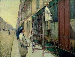 goodolarthistory:  Artist: Gustav Callibotte Title: The House Painter  Gustave Caillebotte