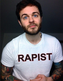 ejacutastic:  ratqueenxvx:  Curtis Lepore is a rapist. In September of last year, Curtis Lepore, ex-vocalist for GhostXShip and now “vine famous” shithead, was arrested after he raped his ex-girlfriend. She hit her head while filming a video and felt