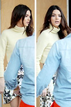 willoughbooby:  Kendall Jenner arriving at E! Entertainment building in Los Angeles // 9 January 2014 