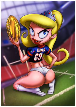 Lets go Texans 2013 - Eris The 2013 NFL Season starts today and the Texans begin their season on MNF.  So this year’s poster girl, which done as a commission for yours truly, by: the incredibly talented  14-bis; is Eris from The Grim Adventures of
