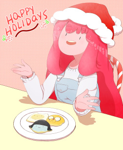 ranchinggal:  Hello hello there, I was @awkwardamalgamation‘s secret santa for @soupery‘s AT Secret Santa. Heh the gift is Bonnie, but I didn’t know what to draw so yeah multiple drawings yes. I hope you have a Happy Holiday~ ☆*:.｡. o(≧v≦)o