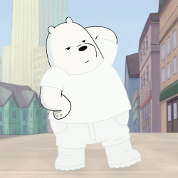 Ice Bear will wear white&hellip;all day, every day. 