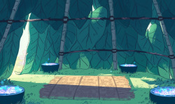 A selection of Backgrounds from the Steven Universe episode: Island Adventure Art Direction: Elle Michalka Design: Sam Bosma Paint: Amanda Winterstein, Jasmin Lai