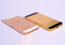 neopet:  rose gold + gold iphone 5 