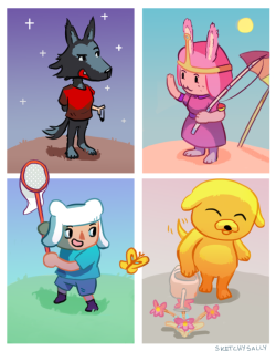 marcymania: *:･ﾟ✧ Animal Crossing x Adventure time Cross Over! ✧*:･ﾟ [ As seen on twich.tv/sketchysally ♡ ] 