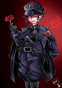 this one was inspired by watching the history channel, when Germany Invaded france. ther german officers has a nice Uniform, i wondered how it would look on Ruby rose :) i don’t really know that much about WWII in Europe, all i know its’ controlled