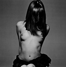 bestowmysubmissiveart:  Michel Comte - Carla Bruni I, Safe Sex Campaign, 1993 