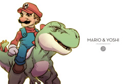 poderfriki:  Nintendo Characters by Jake Parker 