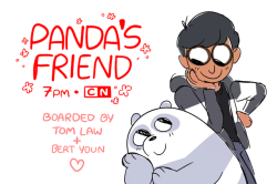 dannyducker:new episode of WE BARE BEARS tonite @ 7pm! one of the last ep’s i did revisions on ;0 Don’t miss a new ep tonight!