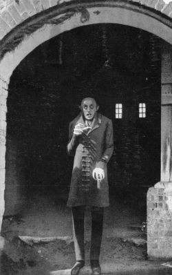 cryptofwrestling:  The Iconic image of Max Shreck  as Count Orloff in Nosferatu (1922)