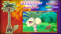 shelgon:    The latest trailer for Pokémon Sun &amp; Moon has been released by The Pokémon Company. This trailer reveals a lot of new Pokémon and features in the game. First they reveal Alola Forms. These are new variations of classic Pokémon. Exeggutor