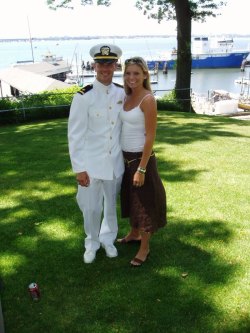 mymarinemindpart4:  Navy wife is looking super hot. Her complete set is at My Marine Mind
