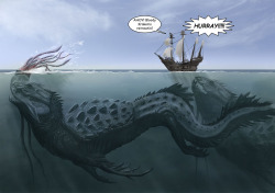 cosmic-philanthropy:  tal-yadin:  myresin:  starkblackmagic:  theforecastisblue:  Sea Monsters [LDN-RDNT]  THIS IS WHY I HAVE TRUST ISSUES  This is terrifying  This is why the open sea is fucking terrifying. only beause we have no idea what kind of shit
