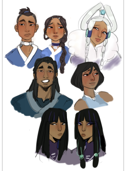 lesueurpeas:some water tribe faves