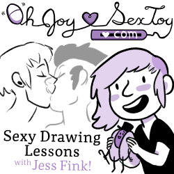 erikamoen:  Oh Joy Sex Toy: Sexy Drawing Lessons with Jess Fink!Drawing dicks is hard work!!!! And kissing and vulvas and blowjobs and cunnilingus, too. Thank god we have veteran smut artist Jess Fink here to show us how it’s done!!!!This comic was