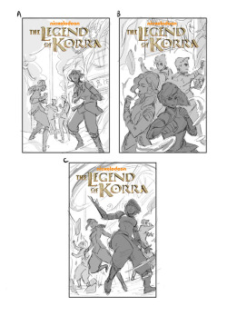 prom-knight:I showed these today at the Fantastic Comics signing and figured I should put them here, too! Some unused cover sketches of mine before we got Heather Campbell on Turf Wars cover duty. (As always, I love my thumbnails more than any of the