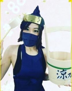 打水 #followforfollow #japan #ninja #cute #akihabara
